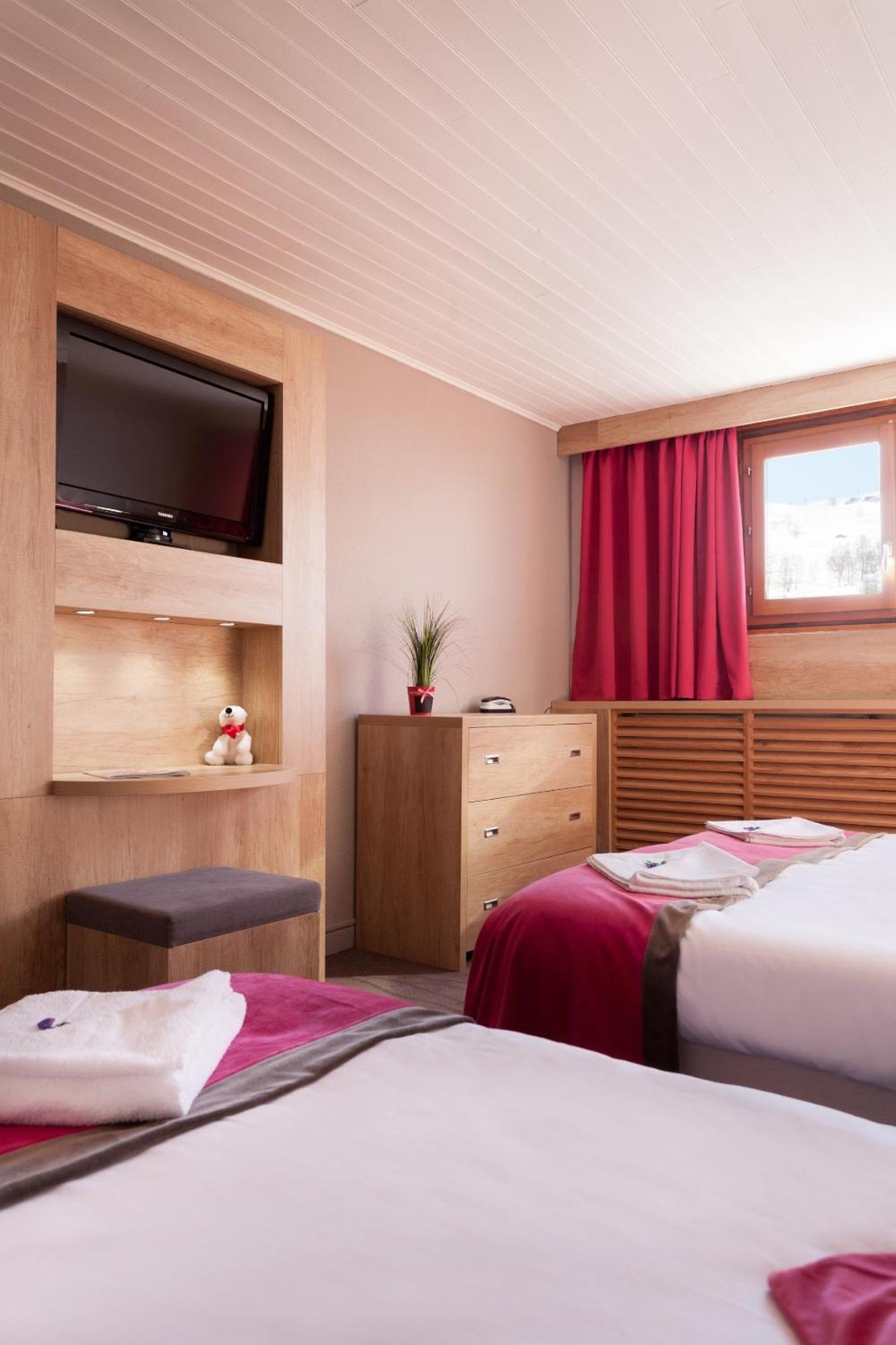 Hotel Club Mmv Le Panorama *** Les Deux Alpes Eksteriør bilde