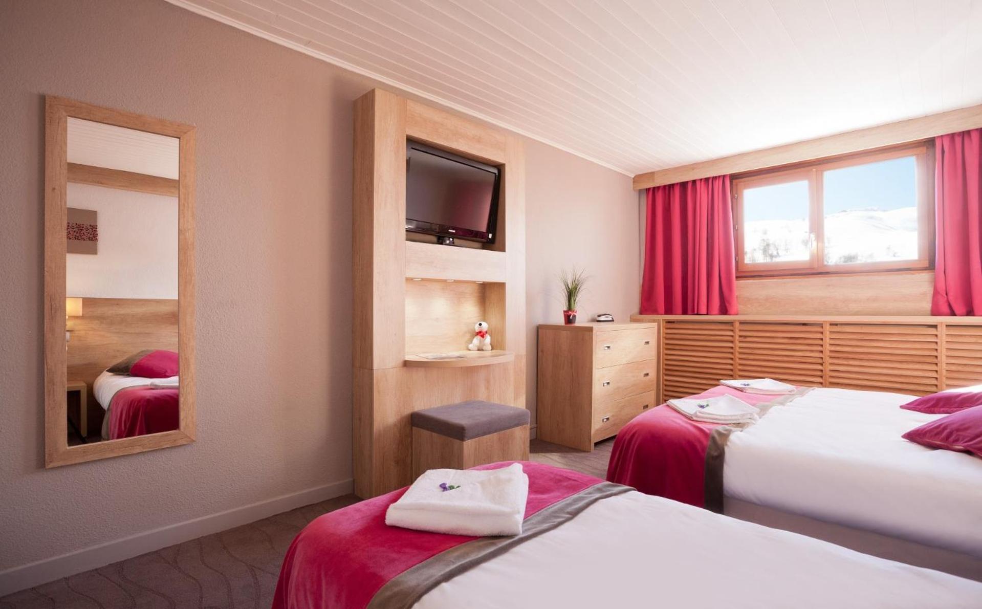 Hotel Club Mmv Le Panorama *** Les Deux Alpes Eksteriør bilde