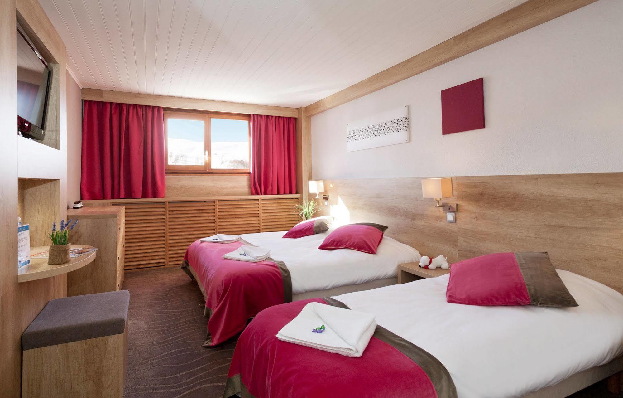 Hotel Club Mmv Le Panorama *** Les Deux Alpes Eksteriør bilde