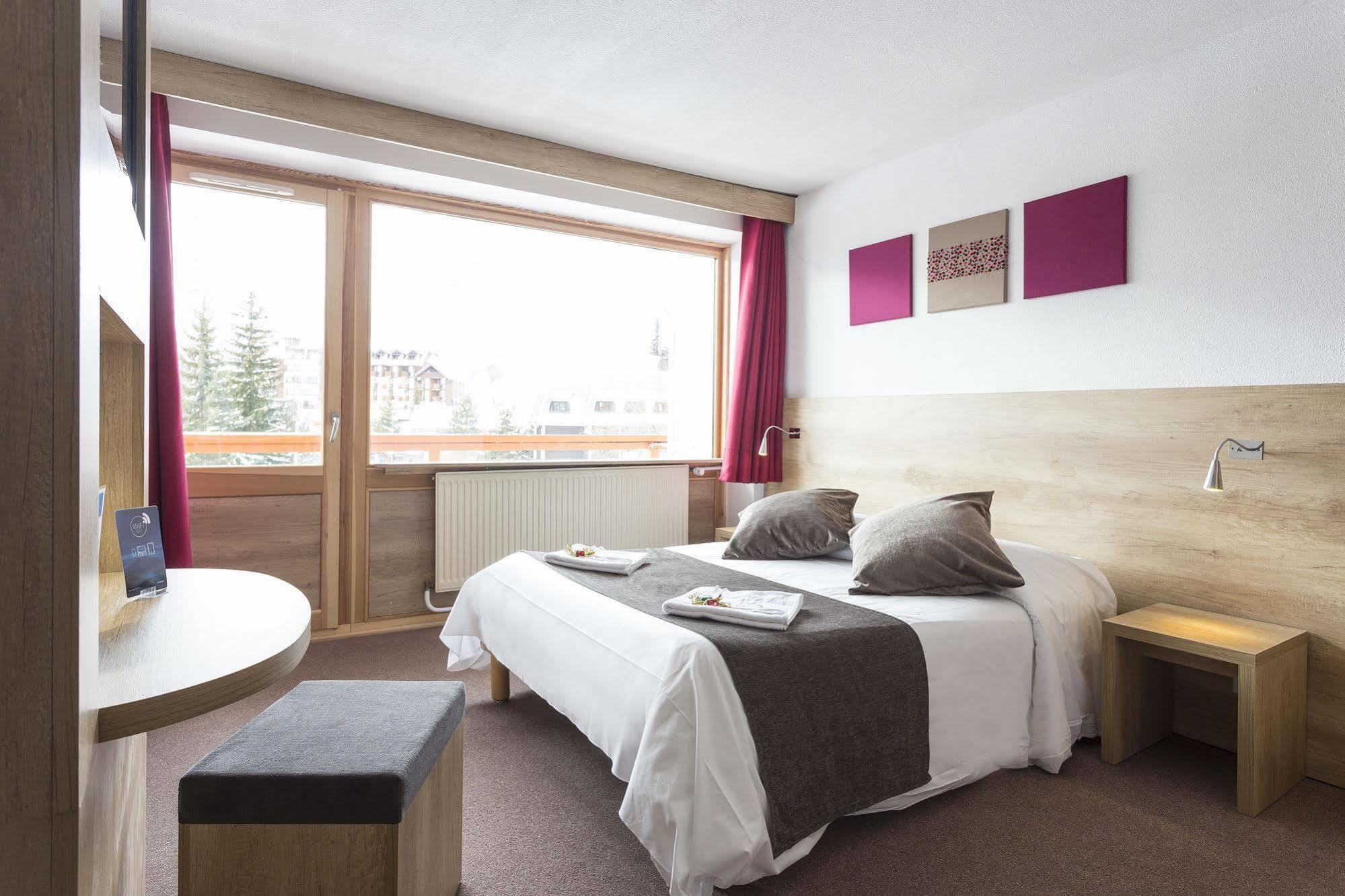 Hotel Club Mmv Le Panorama *** Les Deux Alpes Eksteriør bilde