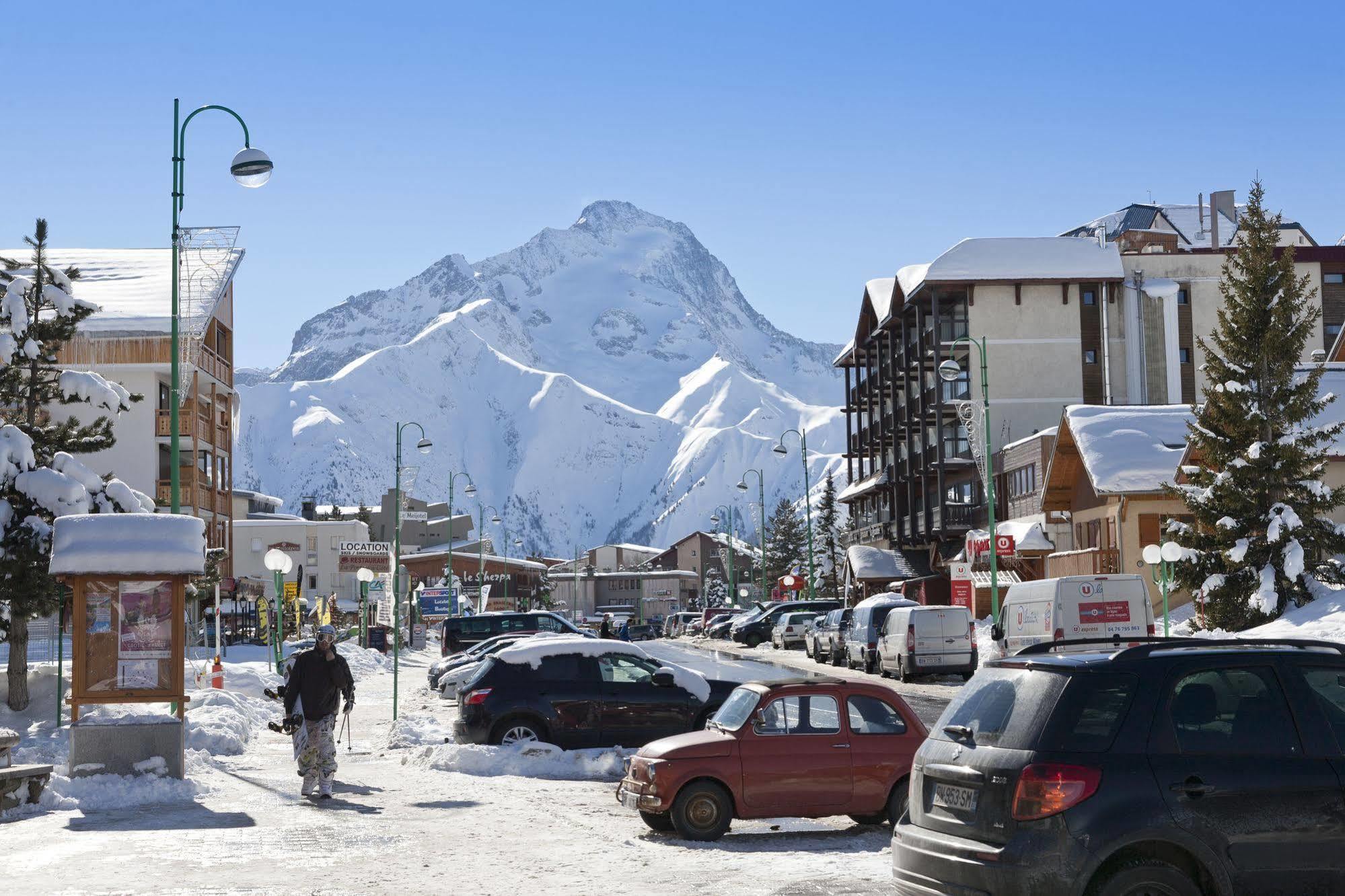 Hotel Club Mmv Le Panorama *** Les Deux Alpes Eksteriør bilde